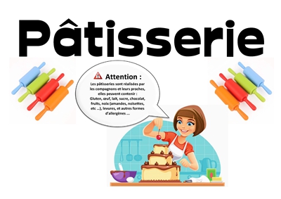 Affiche Pâtisserie 2024